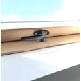 thumbnail image 1 of Lockable Window Handle Handle Door Window Aluminum Alloy Screw Left Fixed Grip・沓lack・・4*2cm, 1 of 5