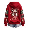 thumbnail image 6 of AWZXDE Girls Hooded Sweatshirt Cute Schnauzer Puppy Christmas Graphic Long Sleeve Hooded Top For Family Christmas Party And Holiday Photo Session, 6 of 6