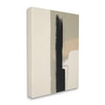 thumbnail image 4 of Stupell Industries Modern Black Streak on Beige Abstract Painting Gallery Wrapped Canvas Art Print Wall Art, 24 x 30, 4 of 8