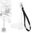 thumbnail image 3 of veasfak Distributeur de Fil de Poignet Portable Acrylique Durable Détachable Transparent, 3 of 9