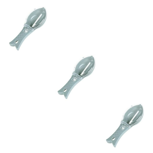 ZheElen 1PC Fish Skin Brush Scraping Fishing Scale Brush Kitchen Accessories Fish Knife Cleaning Kitchen Gadgets Useful Scraper blue 3Set