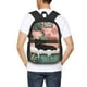 thumbnail image 4 of Balery Black Cat Pink Bathroom Mochila para hombre y mujer - Tela Oxford 600D resistente - Gran capacidad, resistente al agua, ideal para la escuela, viajes y senderismo, 4 of 6