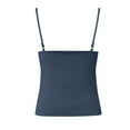 thumbnail image 6 of YUEHUA Women's Double Lined Basic Tank Top Adjustable Spaghetti Straps Sleeveless Camisole Shirts, 6 of 7