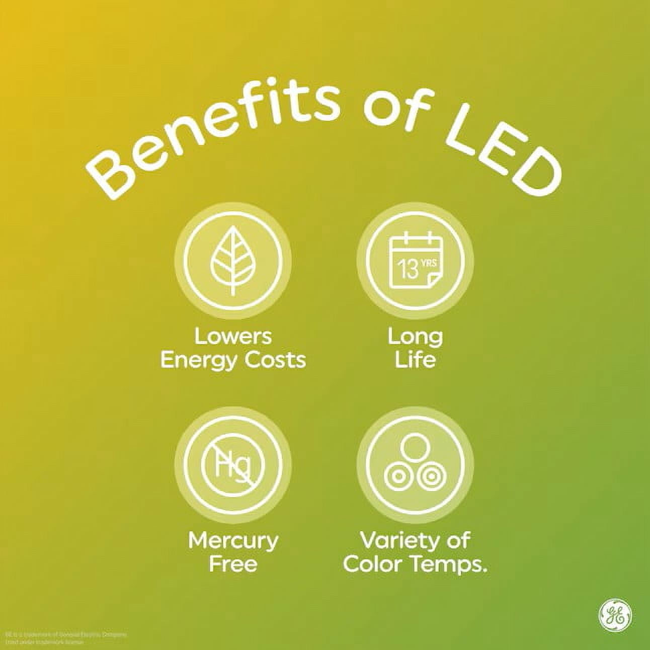 GE 65-Watt EQ BR30 Daylight Medium Base (e-26) Dimmable LED Spot and Flood Light Bulb (6-Pack) Item #952381 Model #93130642