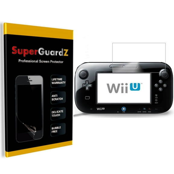 [4-Pack] For Wii U - SuperGuardZ Ultra Clear Screen Protector, Anti-Scratch, Anti-Bubble