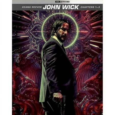 John Wick: Chapters 1-3 New 4K UHD Blu-ray 4K Mastering, Digital Copy, Dolby