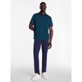 thumbnail image 2 of George Men's and Big Men's Double Knit Polo Shirt with Short Sleeves, Sizes S-5XB, 2 of 4