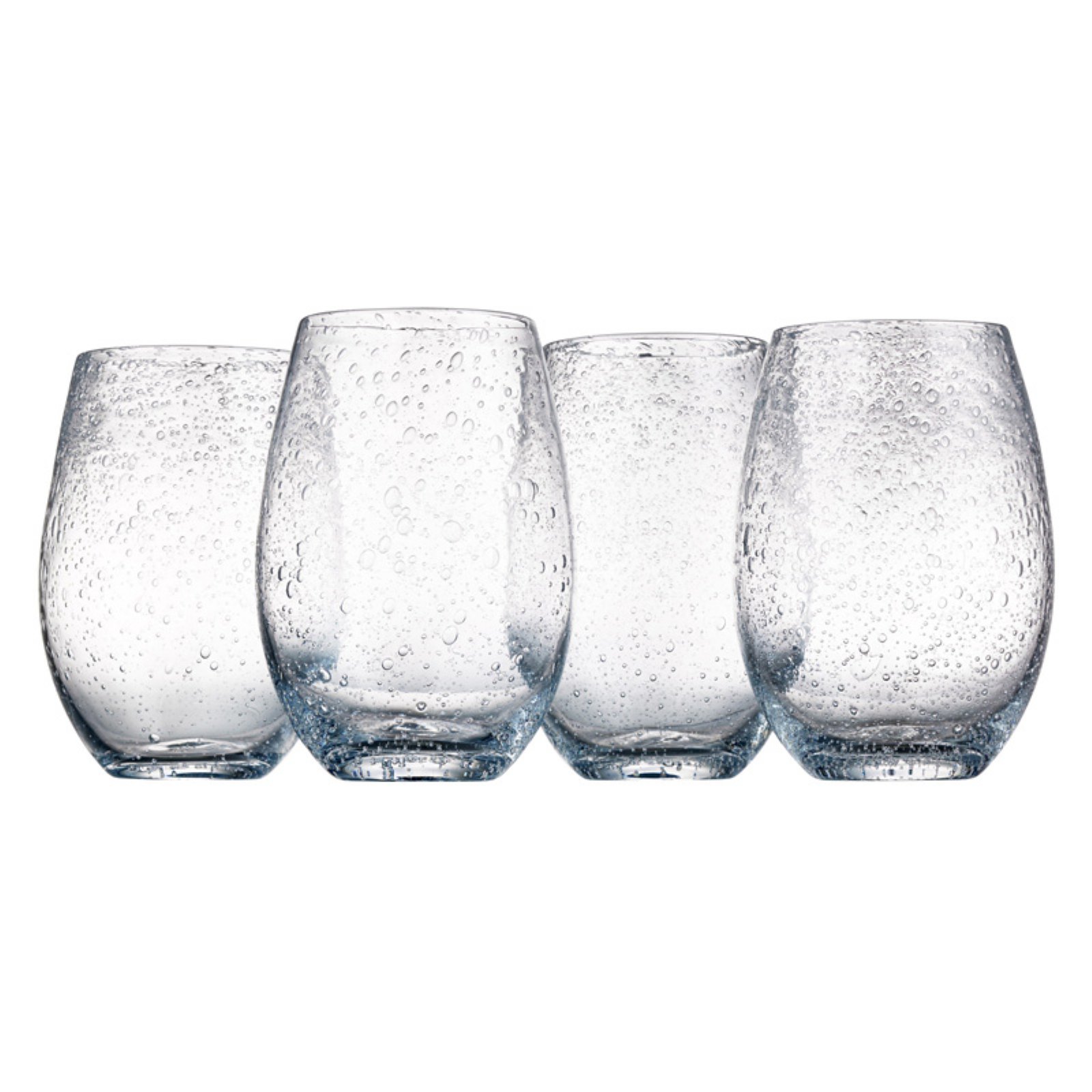 Artland Iris Stemless Wine Glass Set Of 4