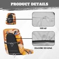 thumbnail image 6 of KUIFORTI Orange Camouflage UTV Seat Covers Seats Cover with Headrest Covers Polyester All-Season Protection Outdoor Seat Cover Set for Yamaha Rhino 700 660 450 2004-2021, 6 of 7