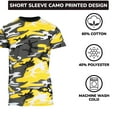 thumbnail image 3 of Men's Camo Print Short Sleeve T-Shirt, Crew Neck, Tagless, Cotton Blend, Fitted Style (S-2XL), 3 of 4