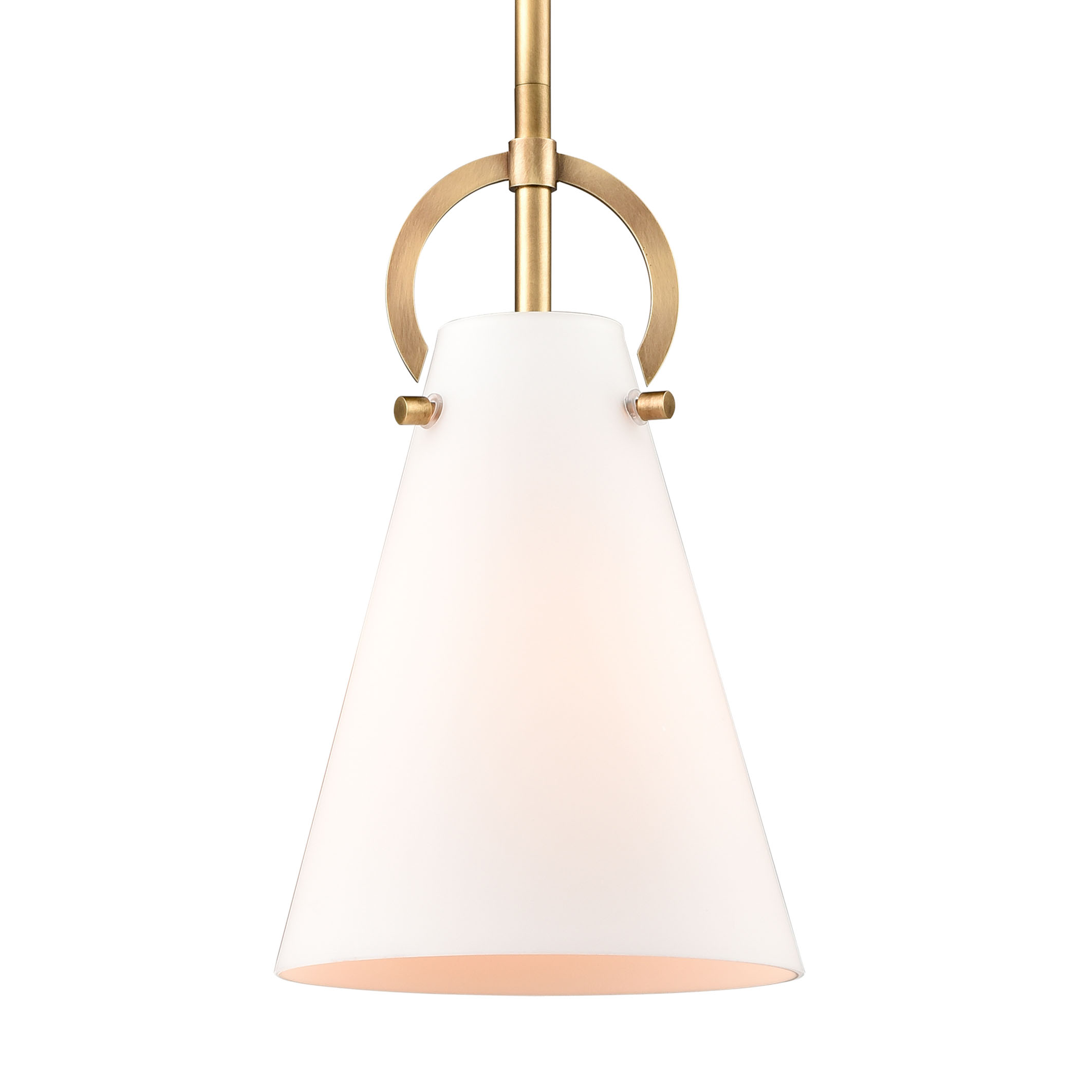 Elk Home 7-Inch Wide Gabby Mini Pendant, Modern/Contemporary, Brass - image 4 of 4