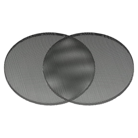 Unique Bargains 2 Pcs Universal 5.5 Inch Speaker Grills Mesh for Audio Subwoofer 142x6.5mm Grille without Frame Black