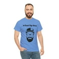 thumbnail image 5 of What Up Doe Slang Greeting Funny Quote Unisex T-Shirt Bearded Man Graphic, 5 of 11