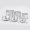 thumbnail image 4 of Aluminum Outdoor Set Pot Picnic Kettle Frying pan Camping Picnic Hanging Pot Portable Cooker Camping Pot Set, 4 of 6