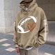 thumbnail image 1 of Sudadera con capucha para hombre, sudadera con capucha de moda, jersey estampado, manga larga, bolsillos, sudadera con capucha, blusa de poliéster para hombre, 1 of 6