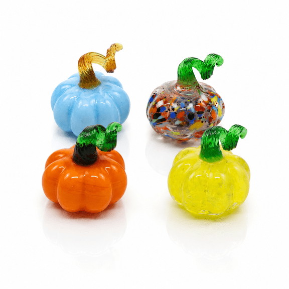 Pumpkin Decor Mini Crystal Pumpkin Thanksgiving Decorations Fall Decor Autumn Table Centerpiece Decor for Harvest Fall Home Kitchen Party