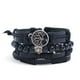 thumbnail image 1 of Pulsera de Piel MADIOLA Arbol de la Vida Negro, 1 of 6