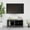 Anthracite, variant on vidaXL TV Stand TV Console Sideboard TV Unit Home Media Unit Steel and Glass