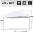 thumbnail image 5 of Eurmax USA 8x12 Ez Pop up Canopy Tent Blue Commercial Tent（60LBS,8x12FT）, 5 of 6