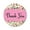 Light Pink, variant on Darling Souvenir DIY Rose Blossom 1.6 Inches White Round Thank You Stickers DIY Envelope Seals-45 Pcs