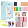 thumbnail image 1 of JHIJHOO 2x3 Inch Photo Paper Film Album Set for Fujifilm Instax Mini Camera, Polaroid Snap, Z2300, SocialMatic Instant Cameras & Zip Instant Printer (64 Pockets), 1 of 6