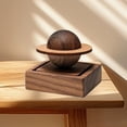 thumbnail image 1 of Difusor de Aire para Coche de Madera | Esfera Decorativa Artesanal de Nogal y Haya | Dispensador Aromático para Hogar u Oficina | Adorno Portátil de Madera Maciza | Compacto 2.36" | Paquete de 1, 1 of 6