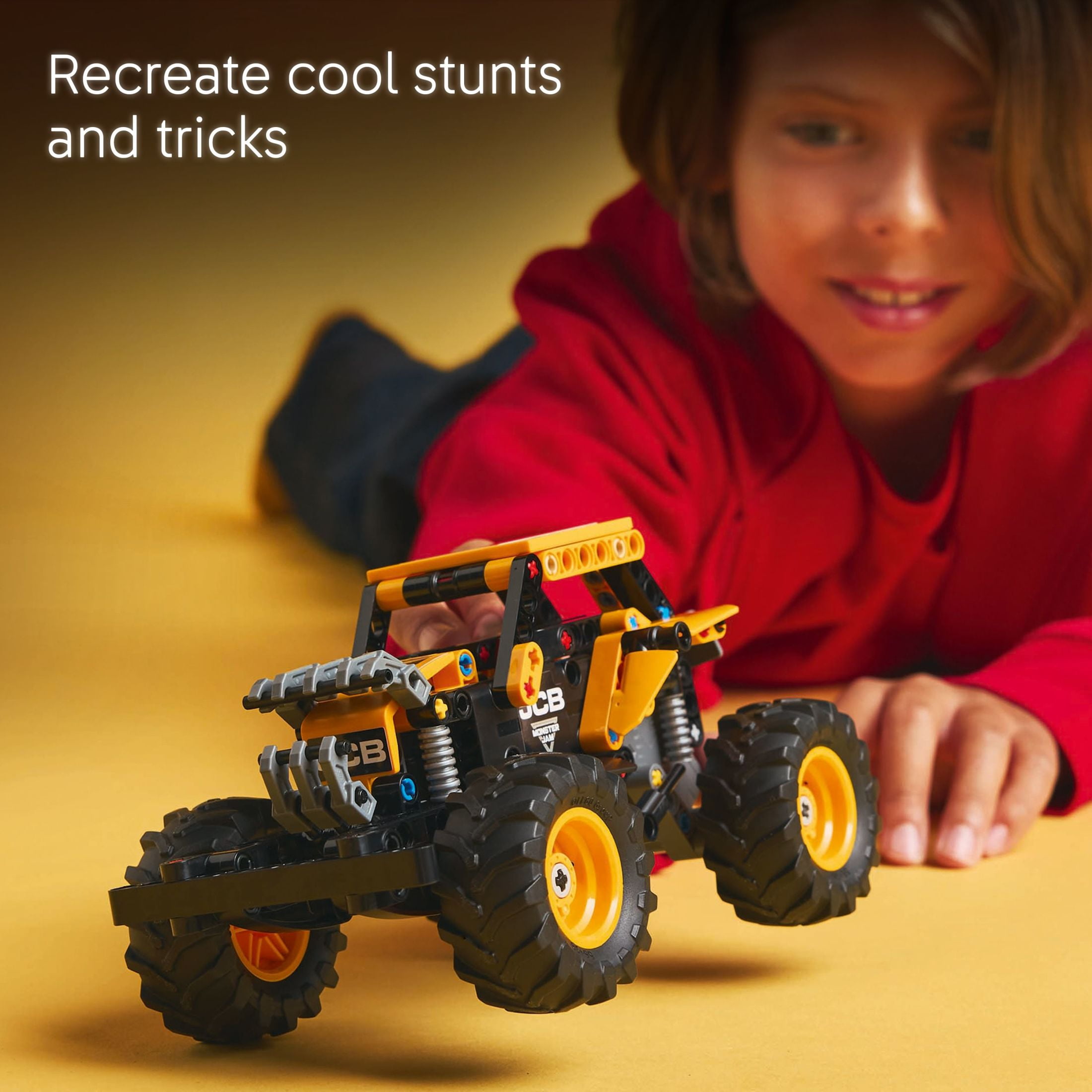 LEGO Technic Monster Jam DIGatron Pull-Back Monster Truck Toys - Building Toys for Kids, Boys & Girls, Ages 7+ - Creative Gift Ideas for Lovers of Monster Trucks - 42199