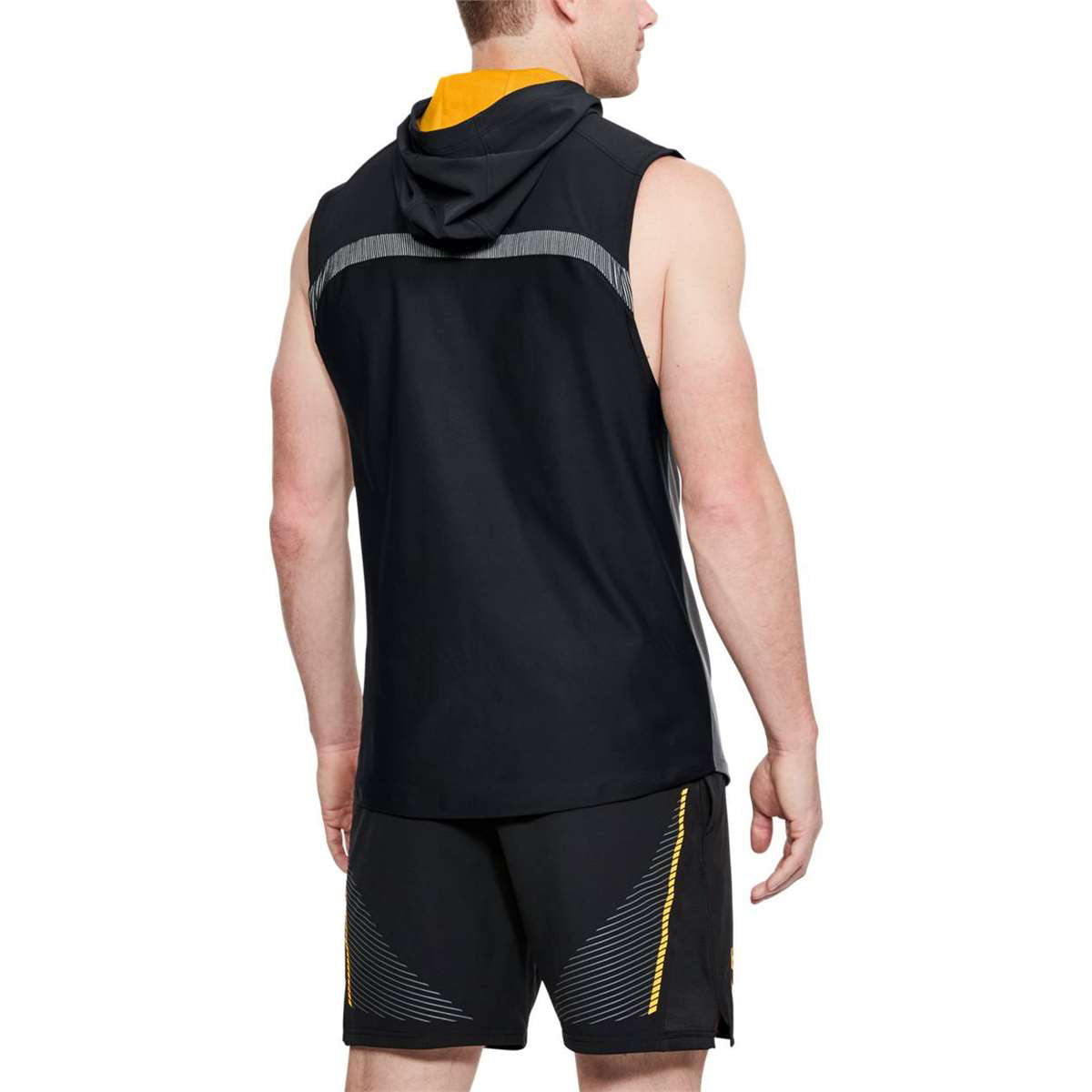 under armour project rock sleeveless hoodie