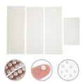 thumbnail image 4 of EeaseCA 4 Sheets Pearl Face Stickers Eyebrow Stickers Pearl Makeup Stickers Nail Sticker, 4 of 7
