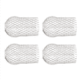 thumbnail image 3 of 4 Pcs Gutter Downspout Guards 3.5 Inch Aluminum Leaf Filter Strainer Expandable Protector, 3 of 9