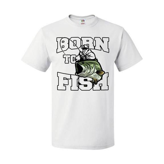 Inktastic Born to Fish T-Shirt