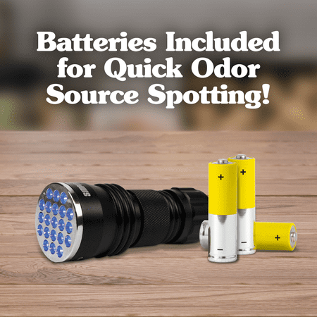 Simple Solution Spot Spotter HD UV LED Urine Detector, Spot and Eliminate Pet Urine Stains and Odors, 1 Light