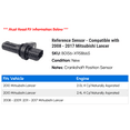 thumbnail image 2 of Reference Sensor - Compatible with 2008 - 2017 Mitsubishi Lancer 2009 2010 2011 2012 2013 2014 2015 2016, 2 of 2