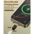 thumbnail image 2 of USB C Male to Micro USB Female Charger Adapter(3Pack)for Apple Type C Cable Converter for iPhone 15 16 Pro Max for iPad 10 Air 4 Charging Connector Compatible for Samsung Galaxy S25 S24 S23 Android, 2 of 7