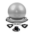 thumbnail image 2 of de silla con pelota de Yoga, pelota para hacer ejercicio, suministros de 25,59 pulgadas de diámetro con Base de anillo inflable, pelota de, 2 of 8