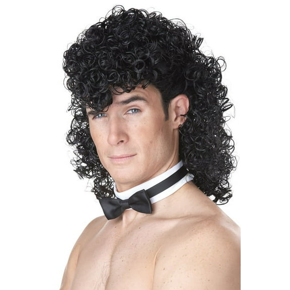 Girl's Night Out Costume Wig (Black)