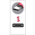thumbnail image 6 of 3 in 1 USB to Type-C Cable Type-C Charging Cable Cord Extension Wire Applicable for Smartphones Tablet Laptops, 6 of 8