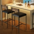 thumbnail image 1 of Kitchen Table Set for 2 with Storage Shelf, Bar Table for Small Spaces, 1 of 7