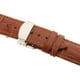 thumbnail image 4 of Correa de reloj de cuero jinwen resistente al agua Marrón 22mm Reemplazo de correa de reloj, 4 of 7