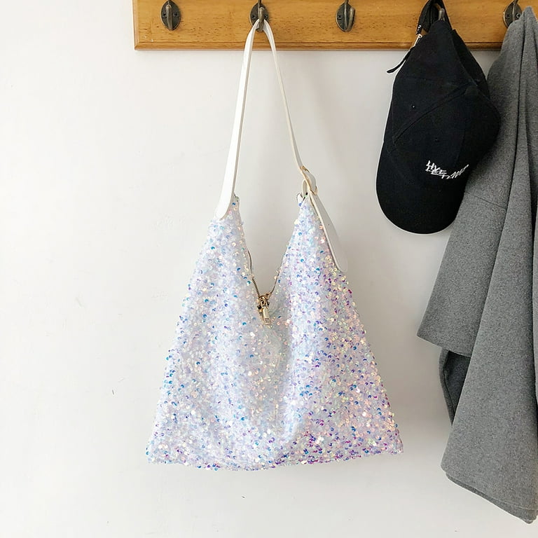 White sequin purse new arrivals