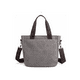 thumbnail image 2 of Bolsa Moderna Y Urbana De Lona De Gran Capacidad Para Mujer Gris Cafe, 2 of 5