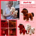 thumbnail image 4 of Horse Plush Toys 5.9" Emotional Support Plush Horse Stuffed Toys Horse Toys Horse Plushies Comforting Cuddles Soft Plush Toy Cute Birthday Gifts Graduation Gifts Easter Gifts Christmas Gifts, 4 of 4