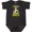 Black Leopard, variant on Inktastic Soccer Funny Goals Boys or Girls Baby Bodysuit