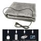 thumbnail image 3 of Manta eléctrica de invierno para mantener el calor, chal de protección contra el frío con calefacción por USB, gris, para exteriores y el hogar, 3 of 3