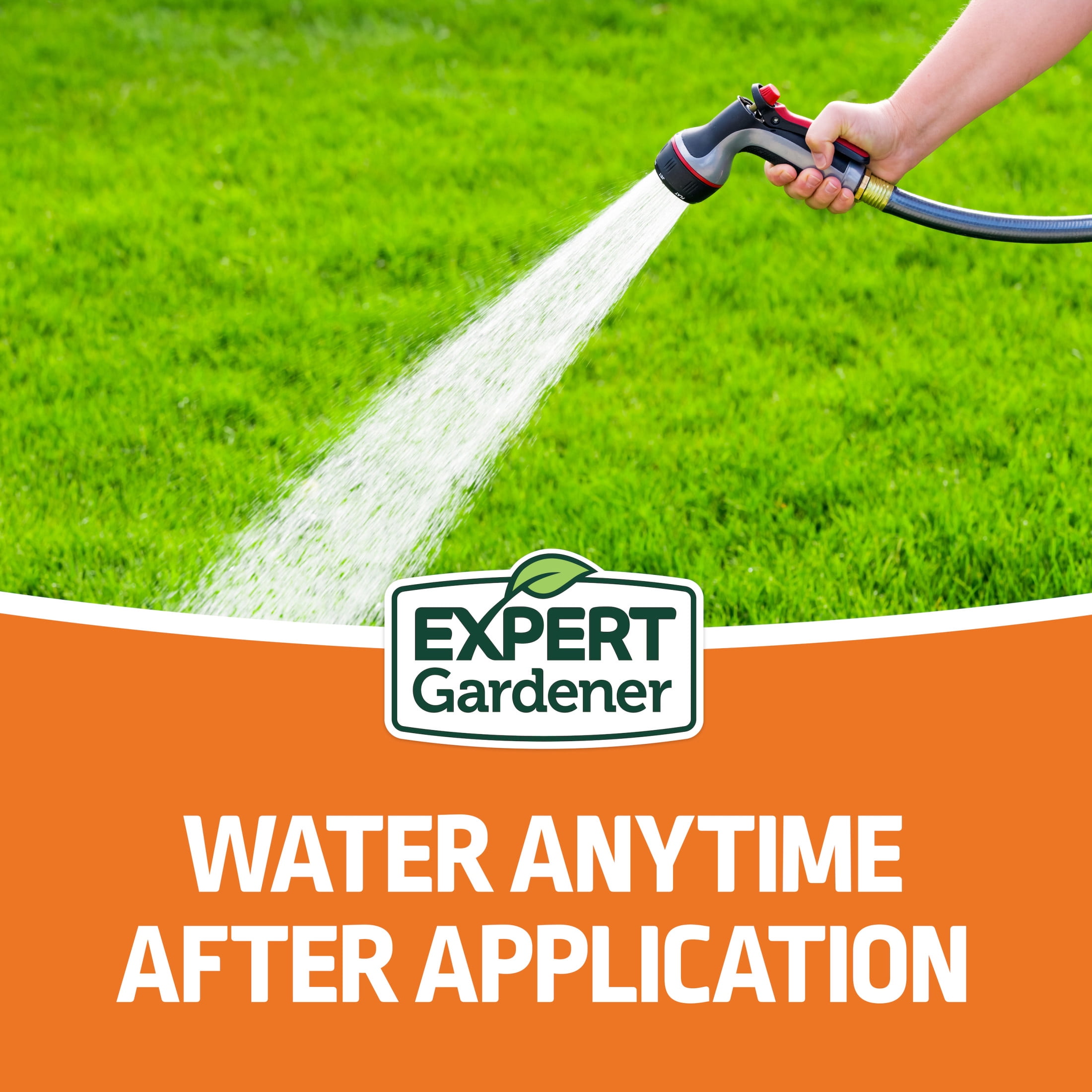 Expert Gardener Texas Turf Lawn Food Plus 2% Iron Fertilizer 15-5-10, 30.2 lb. - Covers 5,000 Sq. ft