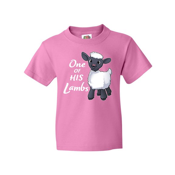 Inktastic One of His Lambs- Easter sheep Youth T-Shirt