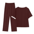 thumbnail image 3 of Women's Casual Short Sets Lightw8 Polyester Pants Tracksuit 1 Pc, 3 of 4