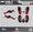 Red, variant on Kalair GFX Graphics Kit for Honda ATV TRX 400EX (1999-2004) Revolt Series