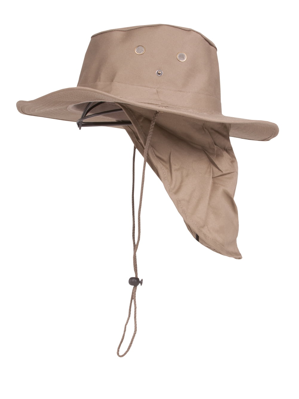 bucket hat with flap