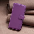thumbnail image 4 of Premium High Quality Wallet Case For Samsung S20, Strong Magnetic Clasp Case with [RFID Blocking] Card Holder Kickstand Magnetic,Leather Flip Case for Samsung Galaxy S20, Purple, 4 of 8